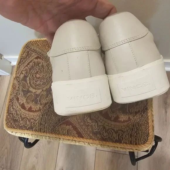 Vince Women's Fulton Leather Platform Sneakers Size 8 - Picture 8 of 9